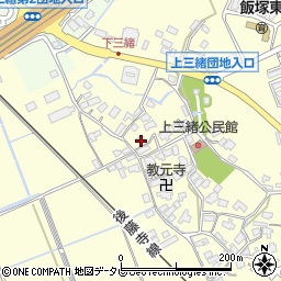 福岡県飯塚市上三緒693周辺の地図