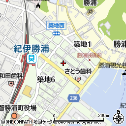 有限会社中西商店周辺の地図