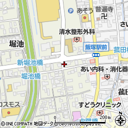 福岡県飯塚市堀池15周辺の地図