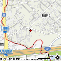 福岡県糟屋郡篠栗町和田2丁目10-11周辺の地図