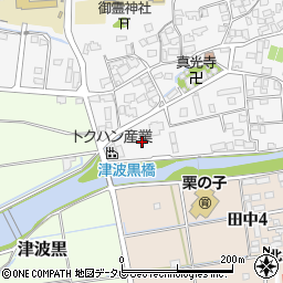 福岡県糟屋郡篠栗町津波黒2丁目24周辺の地図