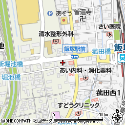 福岡県飯塚市堀池18周辺の地図