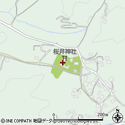桜井神社周辺の地図