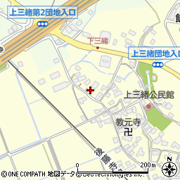 福岡県飯塚市上三緒688周辺の地図