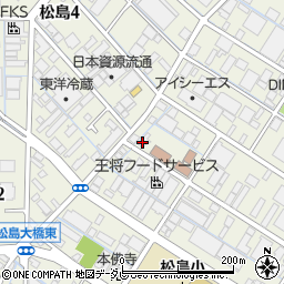 福岡市立松島公民館周辺の地図
