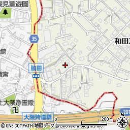 福岡県糟屋郡篠栗町和田2丁目14-7周辺の地図