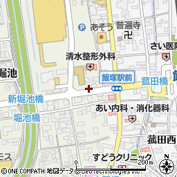 福岡県飯塚市堀池17周辺の地図