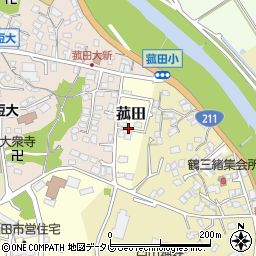 福岡県飯塚市菰田7周辺の地図