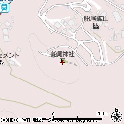 船尾神社周辺の地図