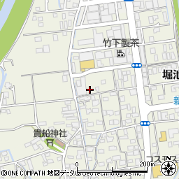 福岡県飯塚市堀池193周辺の地図