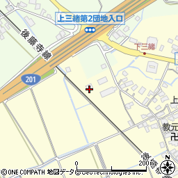 福岡県飯塚市上三緒889周辺の地図