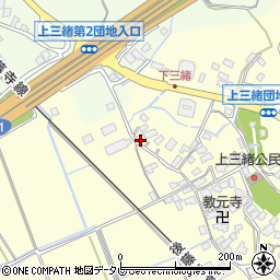 福岡県飯塚市上三緒684周辺の地図