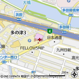 ヴィーナスギャラリー福岡周辺の地図