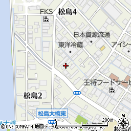 アムール箱崎２周辺の地図