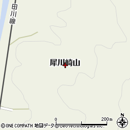 福岡県京都郡みやこ町犀川崎山周辺の地図