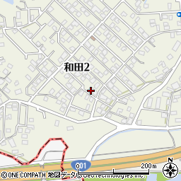 福岡県糟屋郡篠栗町和田2丁目23-2周辺の地図