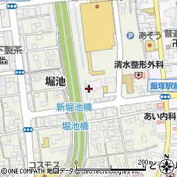 福岡県飯塚市堀池51周辺の地図