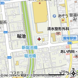 福岡県飯塚市堀池49-2周辺の地図