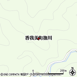 高知県香南市香我美町撫川周辺の地図