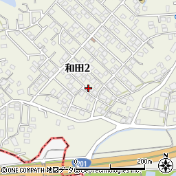 福岡県糟屋郡篠栗町和田2丁目23-3周辺の地図