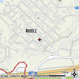 福岡県糟屋郡篠栗町和田2丁目23-23周辺の地図