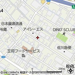 ホリデー車検福岡東周辺の地図