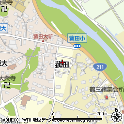 福岡県飯塚市菰田6周辺の地図