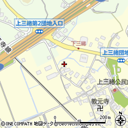 福岡県飯塚市上三緒679周辺の地図