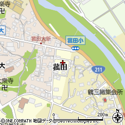 福岡県飯塚市菰田4周辺の地図