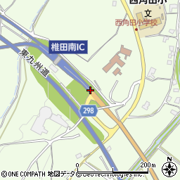 椎田南ＩＣ周辺の地図