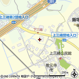福岡県飯塚市上三緒635周辺の地図