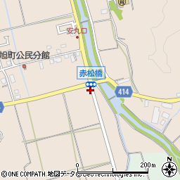 赤松橋周辺の地図