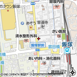 飯塚信用金庫菰田支店周辺の地図