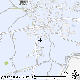 福岡県飯塚市潤野186-1周辺の地図