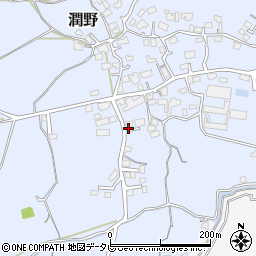 福岡県飯塚市潤野187周辺の地図