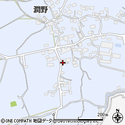 福岡県飯塚市潤野187周辺の地図