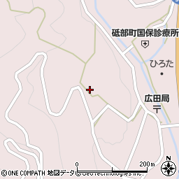愛媛県伊予郡砥部町総津740周辺の地図