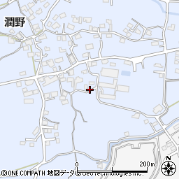 福岡県飯塚市潤野332周辺の地図
