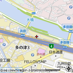 引越社九州　福岡支店周辺の地図