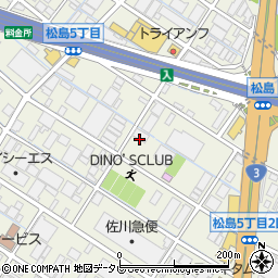 株式会社レンタルのニッケン福岡東営業所周辺の地図
