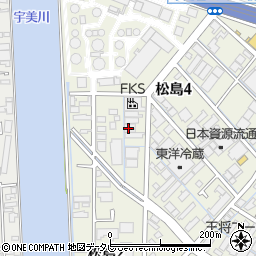 福遼建設周辺の地図