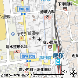 福岡県飯塚市菰田西周辺の地図