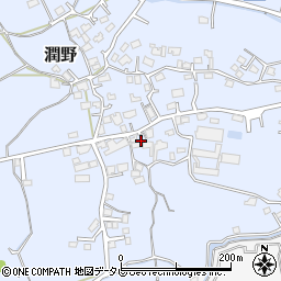 福岡県飯塚市潤野335周辺の地図