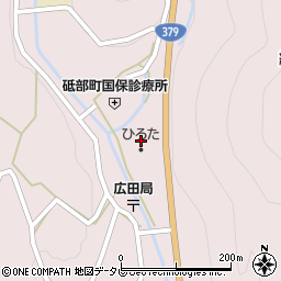 砥部町広田支所周辺の地図