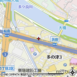 福岡電装機器周辺の地図
