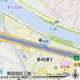 株式会社タイホー福岡営業所周辺の地図
