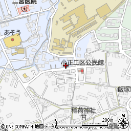 福岡県飯塚市潤野26周辺の地図