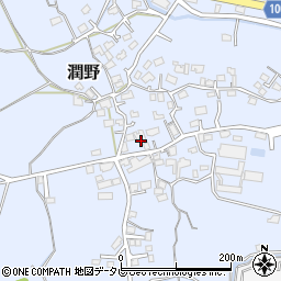 福岡県飯塚市潤野443-1周辺の地図