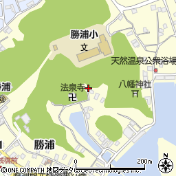 和歌山県東牟婁郡那智勝浦町勝浦605周辺の地図