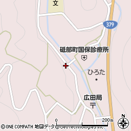 愛媛県伊予郡砥部町総津707周辺の地図